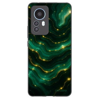 Picasee fekete szilikon tok az alábbi mobiltelefonokra Xiaomi 12T Pro - Emerald