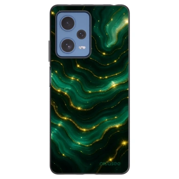 Picasee fekete szilikon tok az alábbi mobiltelefonokra Xiaomi Redmi Note 12 Pro 5G - Emerald