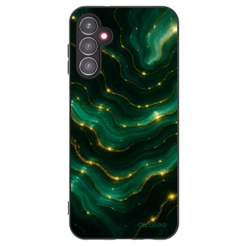 Picasee fekete szilikon tok az alábbi mobiltelefonokra Samsung Galaxy A14 4G A145R - Emerald