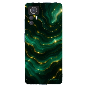 Picasee átlátszó szilikon tok az alábbi mobiltelefonokra Xiaomi Redmi Note 12S - Emerald
