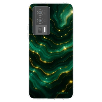 Picasee átlátszó szilikon tok az alábbi mobiltelefonokra Xiaomi Poco F5 Pro 5G - Emerald