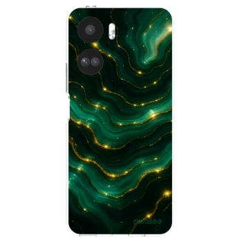 Picasee átlátszó szilikon tok az alábbi mobiltelefonokra Honor 90 Lite 5G - Emerald