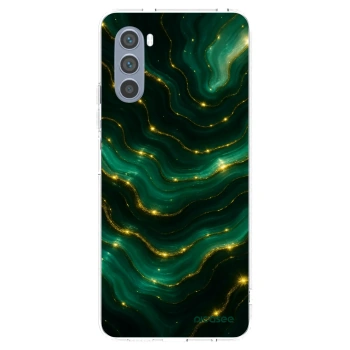 Picasee átlátszó szilikon tok az alábbi mobiltelefonokra Motorola Moto G62 - Emerald