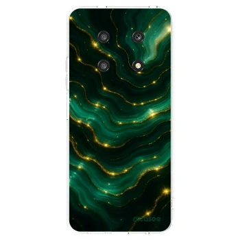 Picasee átlátszó szilikon tok az alábbi mobiltelefonokra Honor Magic4 Lite 5G - Emerald