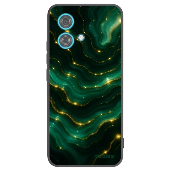 Picasee fekete szilikon tok az alábbi mobiltelefonokra Motorola Edge 40 Neo - Emerald