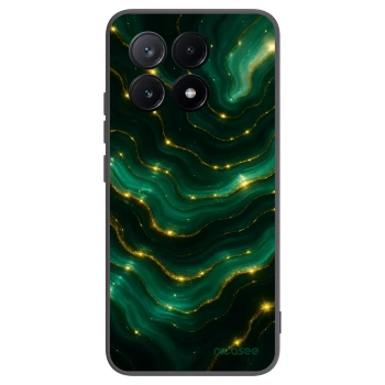 Picasee fekete szilikon tok az alábbi mobiltelefonokra Xiaomi Poco X6 Pro - Emerald