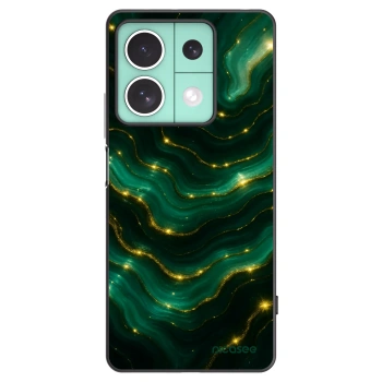 Picasee fekete szilikon tok az alábbi mobiltelefonokra Xiaomi Redmi Note 13 5G - Emerald