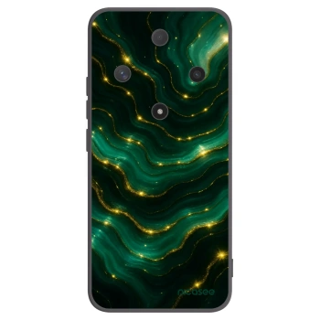 Picasee fekete szilikon tok az alábbi mobiltelefonokra Honor Magic6 Lite 5G - Emerald