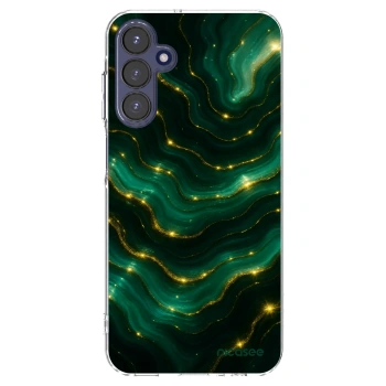 Picasee átlátszó szilikon tok az alábbi mobiltelefonokra Samsung Galaxy A15 A155F 4G - Emerald