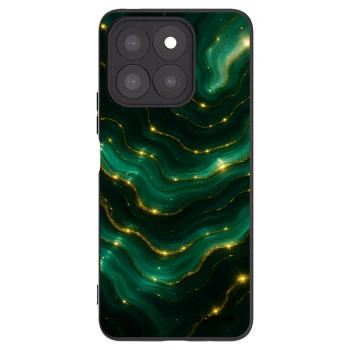 Picasee fekete szilikon tok az alábbi mobiltelefonokra Honor X8b - Emerald