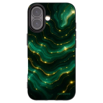 Picasee fekete szilikon tok az alábbi mobiltelefonokra Apple iPhone 16 - Emerald