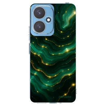 Picasee átlátszó szilikon tok az alábbi mobiltelefonokra Xiaomi Redmi 13C 5G - Emerald