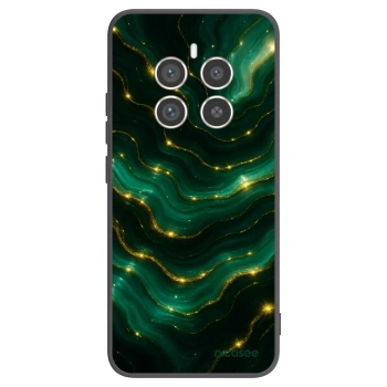 Picasee fekete szilikon tok az alábbi mobiltelefonokra Realme 12 Pro 5G - Emerald
