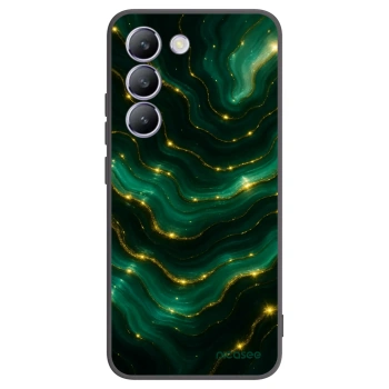 Picasee fekete szilikon tok az alábbi mobiltelefonokra Vivo V40 SE 5G - Emerald