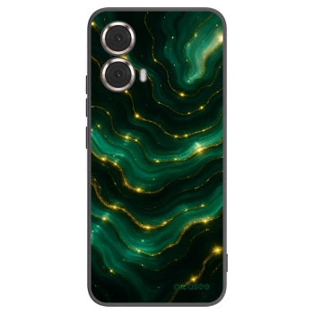 Picasee fekete szilikon tok az alábbi mobiltelefonokra Motorola Moto G85 - Emerald