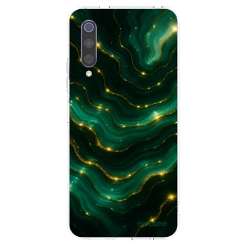 Picasee átlátszó szilikon tok az alábbi mobiltelefonokra Xiaomi Mi 9 - Emerald