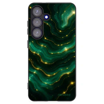 Picasee fekete szilikon tok az alábbi mobiltelefonokra Samsung Galaxy S25 5G - Emerald