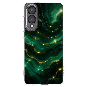 Picasee átlátszó szilikon tok az alábbi mobiltelefonokra Samsung Galaxy S25 Edge 5G - Emerald