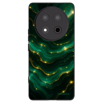 Picasee fekete szilikon tok az alábbi mobiltelefonokra Honor Magic7 Lite 5G - Emerald