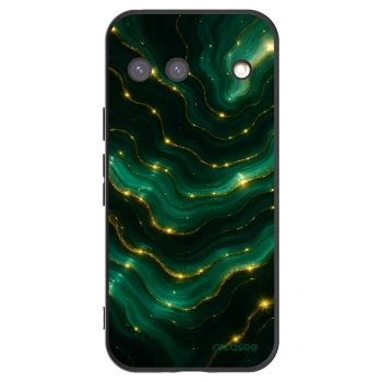 Picasee fekete szilikon tok az alábbi mobiltelefonokra Google Pixel 9 - Emerald