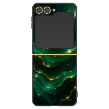 Szilikon tok erre a típusra Samsung Galaxy Z Flip6 5G - Emerald