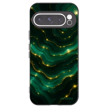 Picasee fekete szilikon tok az alábbi mobiltelefonokra Google Pixel 9 Pro - Emerald