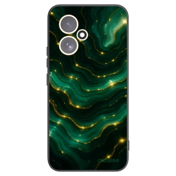 Picasee fekete szilikon tok az alábbi mobiltelefonokra Honor 400 5G - Emerald