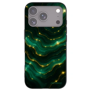 Picasee fekete szilikon tok az alábbi mobiltelefonokra Apple iPhone 17 Pro - Emerald