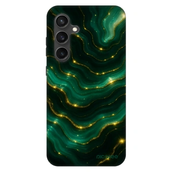 Szilikon tok erre a típusra Samsung Galaxy S24 FE S721B - Emerald