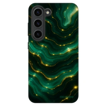 Szilikon tok erre a típusra Samsung Galaxy S23 5G - Emerald