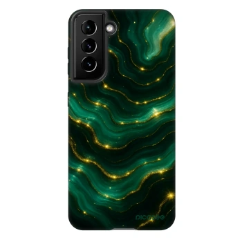 Szilikon tok erre a típusra Samsung Galaxy S22 5G - Emerald