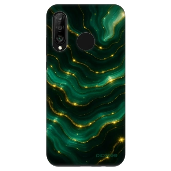 Szilikon tok erre a típusra Huawei P30 Lite - Emerald