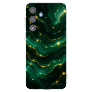 Picasee átlátszó szilikon tok az alábbi mobiltelefonokra Samsung Galaxy S25 FE 5G - Emerald