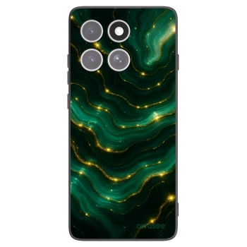 Picasee fekete szilikon tok az alábbi mobiltelefonokra Motorola Edge 60 Fusion - Emerald