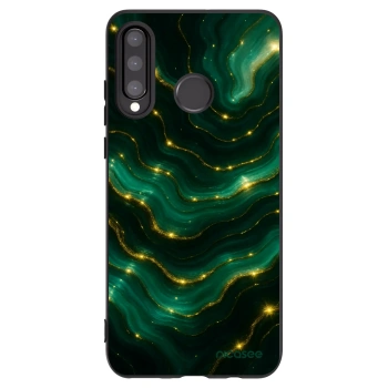 Picasee fekete szilikon tok az alábbi mobiltelefonokra Huawei P30 Lite - Emerald