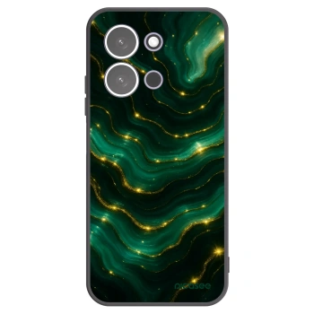 Picasee fekete szilikon tok az alábbi mobiltelefonokra Xiaomi Redmi 15C 5G - Emerald