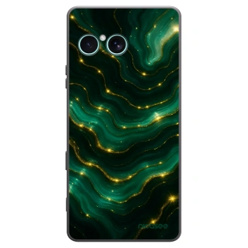 Picasee fekete szilikon tok az alábbi mobiltelefonokra Sony Xperia 10 VII - Emerald