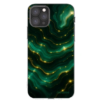 Picasee átlátszó szilikon tok az alábbi mobiltelefonokra Apple iPhone 11 Pro - Emerald