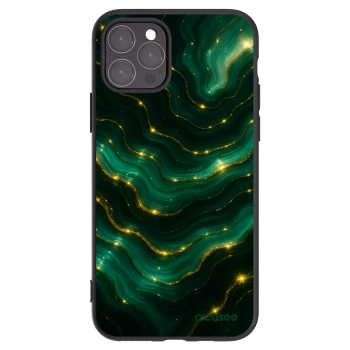 Picasee fekete szilikon tok az alábbi mobiltelefonokra Apple iPhone 11 Pro - Emerald