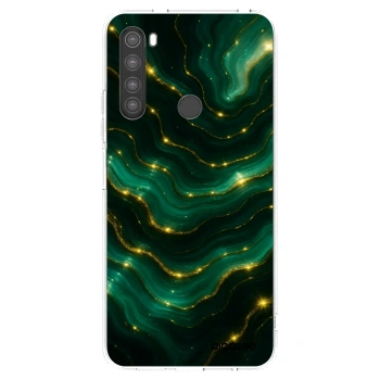 Picasee átlátszó szilikon tok az alábbi mobiltelefonokra Xiaomi Redmi Note 8 - Emerald