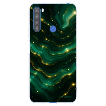 Picasee átlátszó szilikon tok az alábbi mobiltelefonokra Xiaomi Redmi Note 8T - Emerald