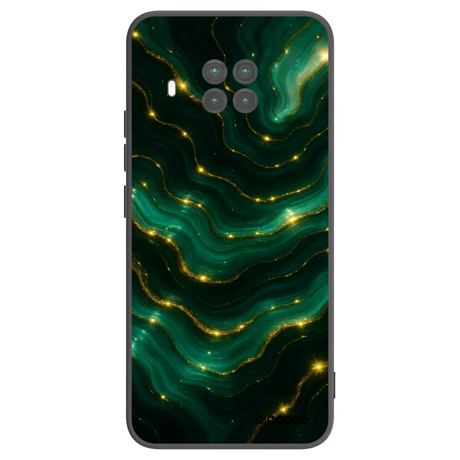 Picasee fekete szilikon tok az alábbi mobiltelefonokra Xiaomi Mi 10T Lite - Emerald