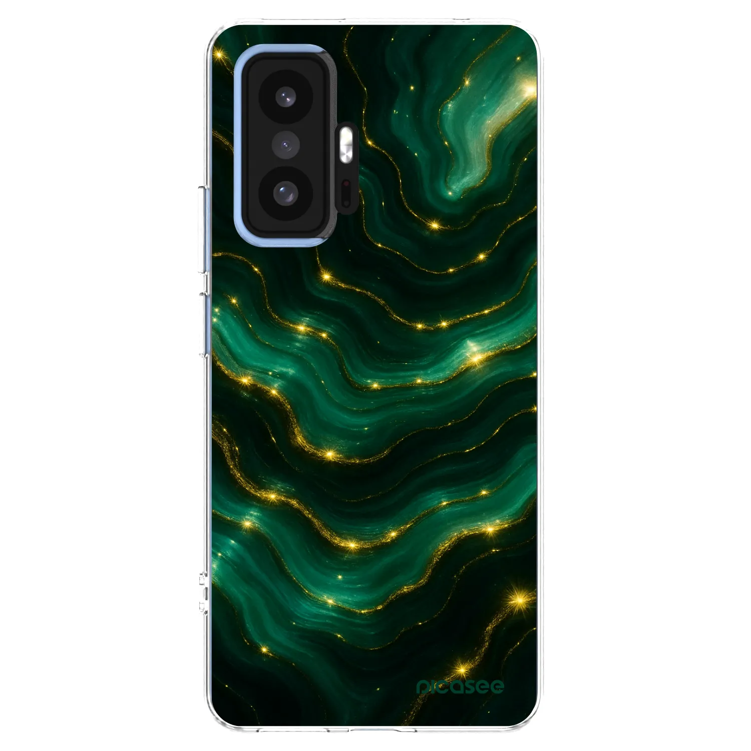 Picasee átlátszó szilikon tok az alábbi mobiltelefonokra Xiaomi 11T Pro - Emerald