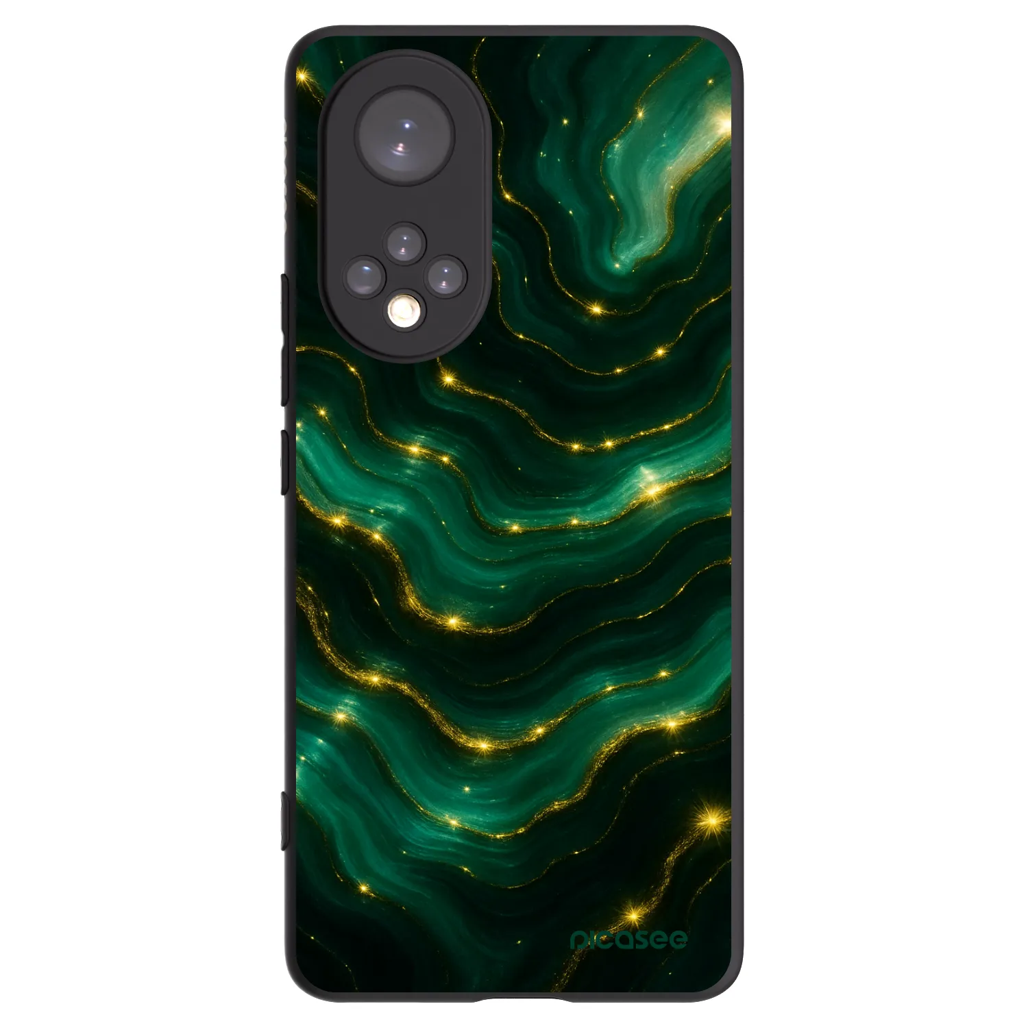 Picasee fekete szilikon tok az alábbi mobiltelefonokra Honor 50 5G - Emerald