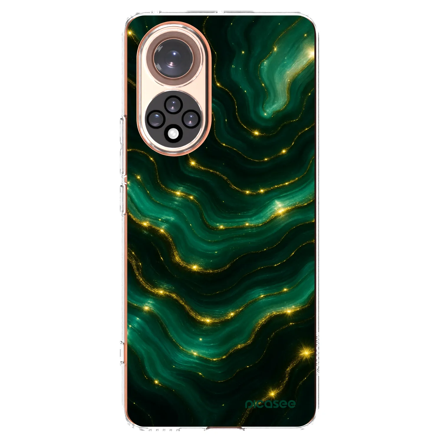 Picasee átlátszó szilikon tok az alábbi mobiltelefonokra Huawei Nova 9 - Emerald