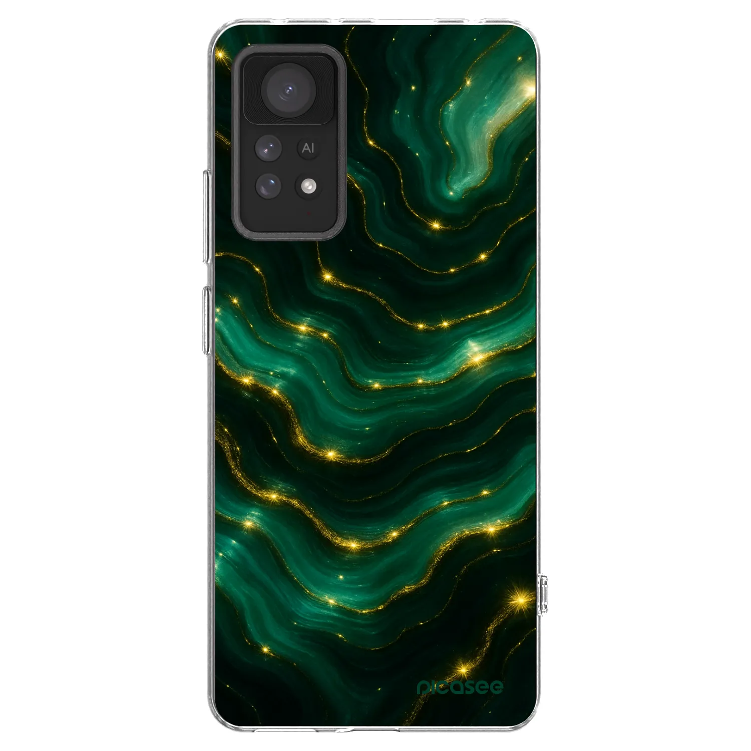 Picasee átlátszó szilikon tok az alábbi mobiltelefonokra Xiaomi Redmi Note 11 Pro 5G - Emerald