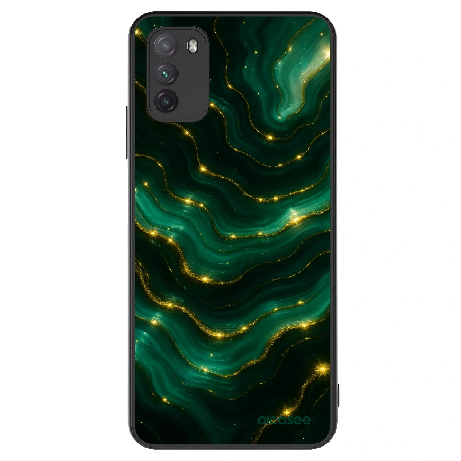 Picasee ULTIMATE CASE Xiaomi Poco M3 - készülékre - Emerald