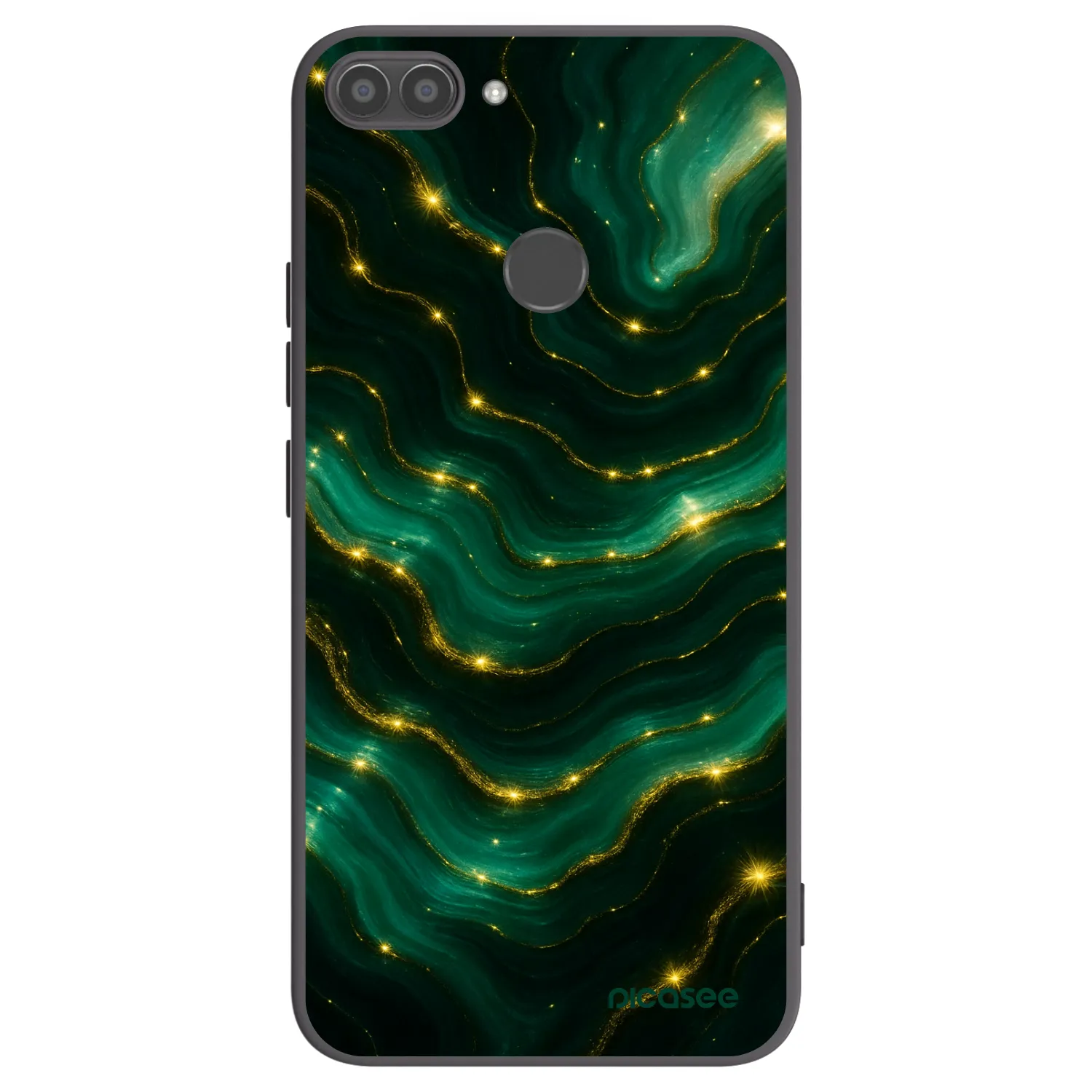 Picasee fekete szilikon tok az alábbi mobiltelefonokra Huawei P Smart - Emerald