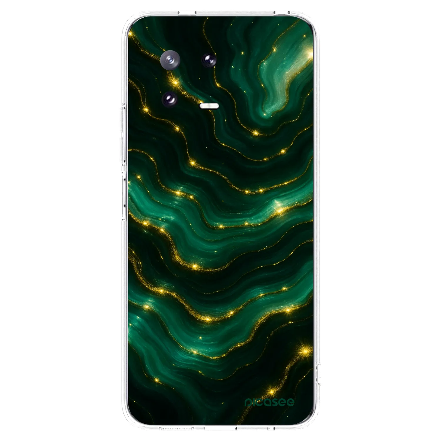 Picasee átlátszó szilikon tok az alábbi mobiltelefonokra Xiaomi 13 Pro - Emerald