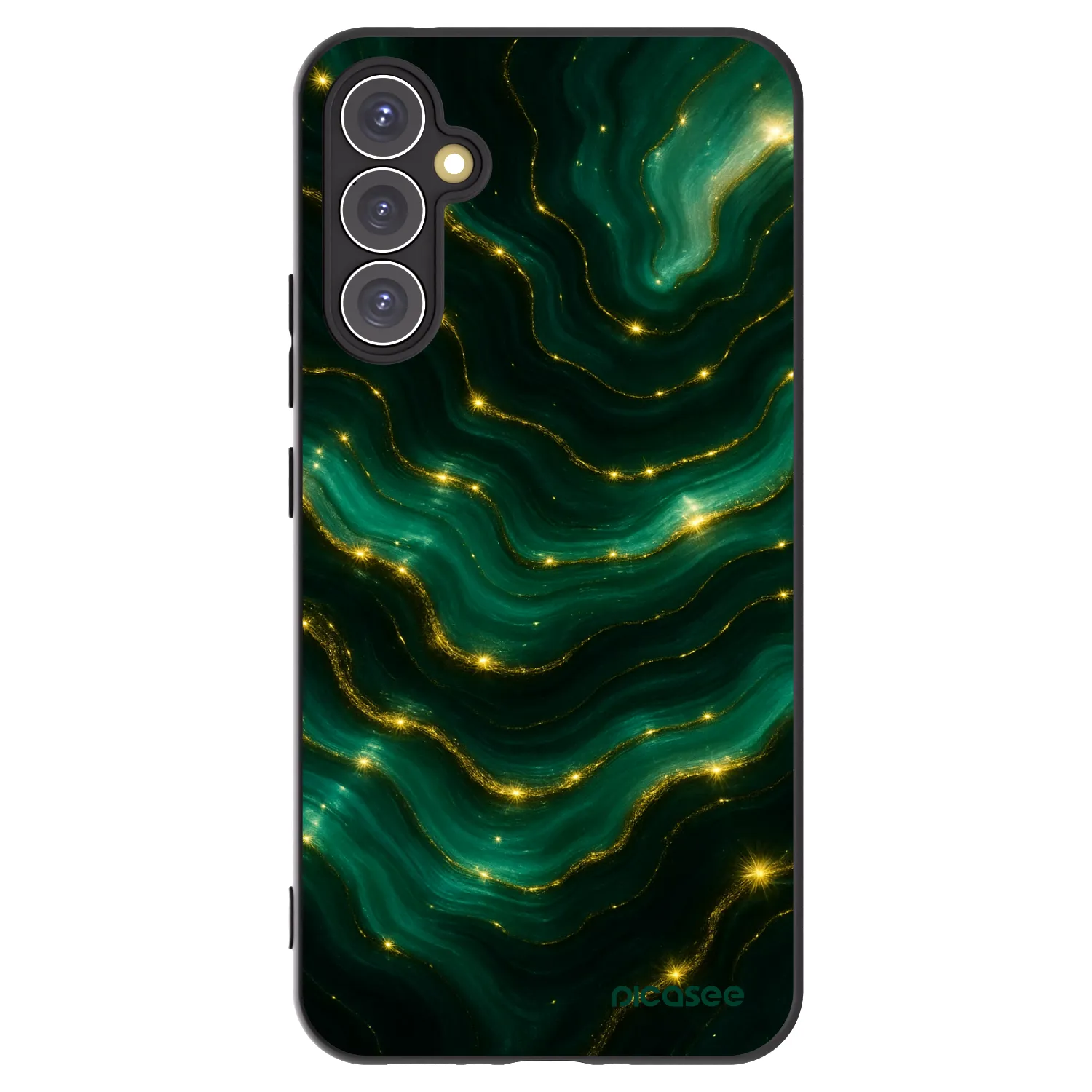 Picasee fekete szilikon tok az alábbi mobiltelefonokra Samsung Galaxy A34 5G A346B - Emerald